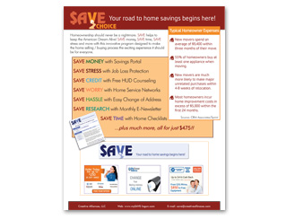Save Choice Program Flyer